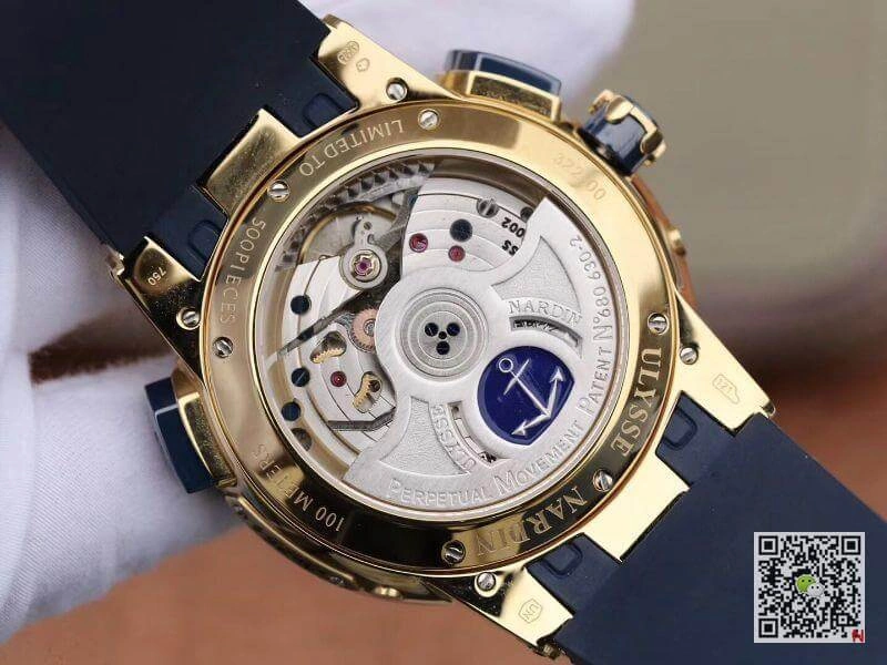 Ulysse Nardin El Toro 322-00-3 BQ All Working GMT Calendar Mechanical Watches 1:1 Best Edition Replica Watch Swiss UN-32