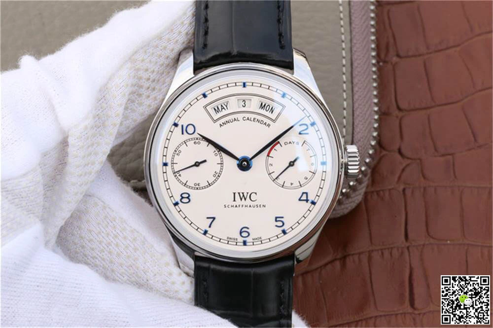 IWC Portugieser IW503501 ZF Factory 1:1 Best Edition Replica Watch Black Leather Strap