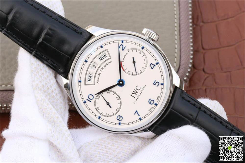 IWC Portugieser IW503501 ZF Factory 1:1 Best Edition Replica Watch Black Leather Strap