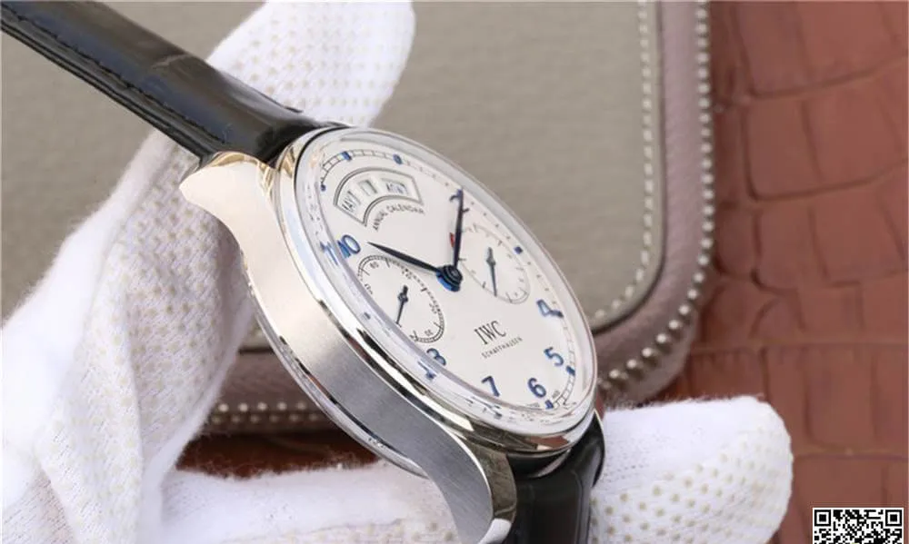 IWC Portugieser IW503501 ZF Factory 1:1 Best Edition Replica Watch Black Leather Strap