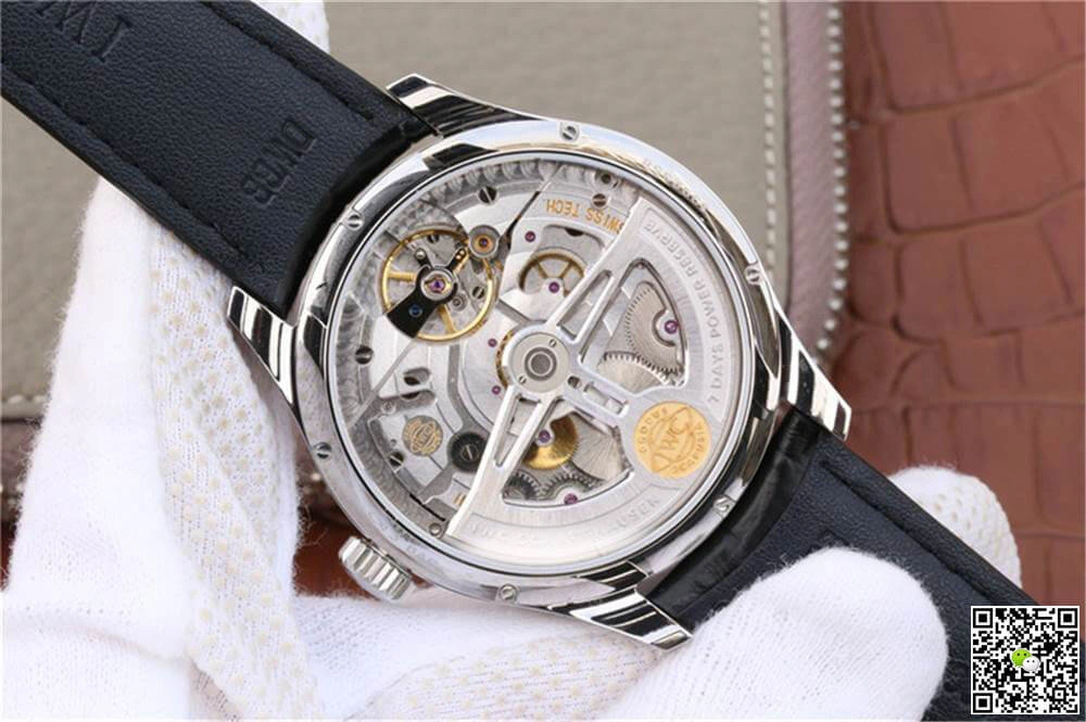 IWC Portugieser IW503501 ZF Factory 1:1 Best Edition Replica Watch Black Leather Strap