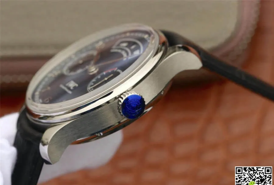 IWC Portugieser IW503502 ZF Factory 1:1 Best Edition Replica Watch Black Leather Strap