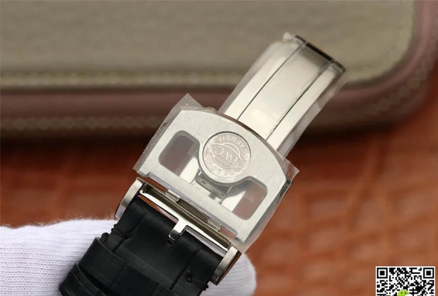 IWC Portugieser IW503502 ZF Factory 1:1 Best Edition Replica Watch Black Leather Strap