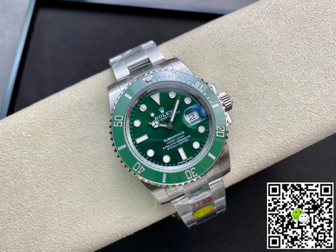 Rolex Submariner 116610LV-97200 ZF Factory 1:1 Best Edition Replica Watch Green Dial Stainless Steel Strap Swiss ETA3135