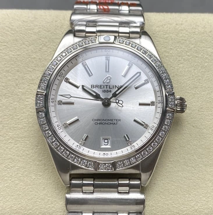 BLS Factory Breitling Mechanical Chronograph A10380591A1A1 1:1 Best Edition Replica Watch