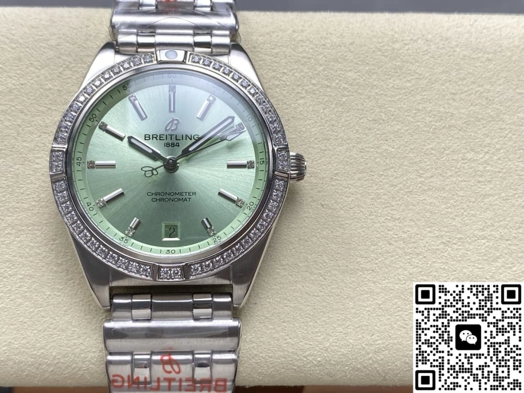 BLS Factory Breitling Mechanical Chronograph A10380591L1A1 1:1 Best Edition Replica Watch