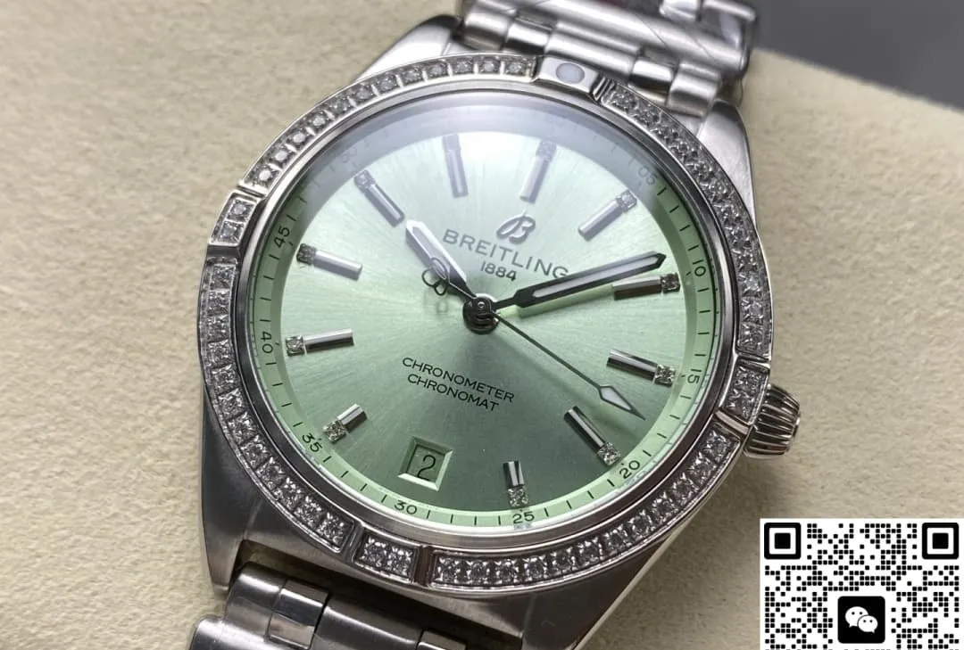 BLS Factory Breitling Mechanical Chronograph A10380591L1A1 1:1 Best Edition Replica Watch