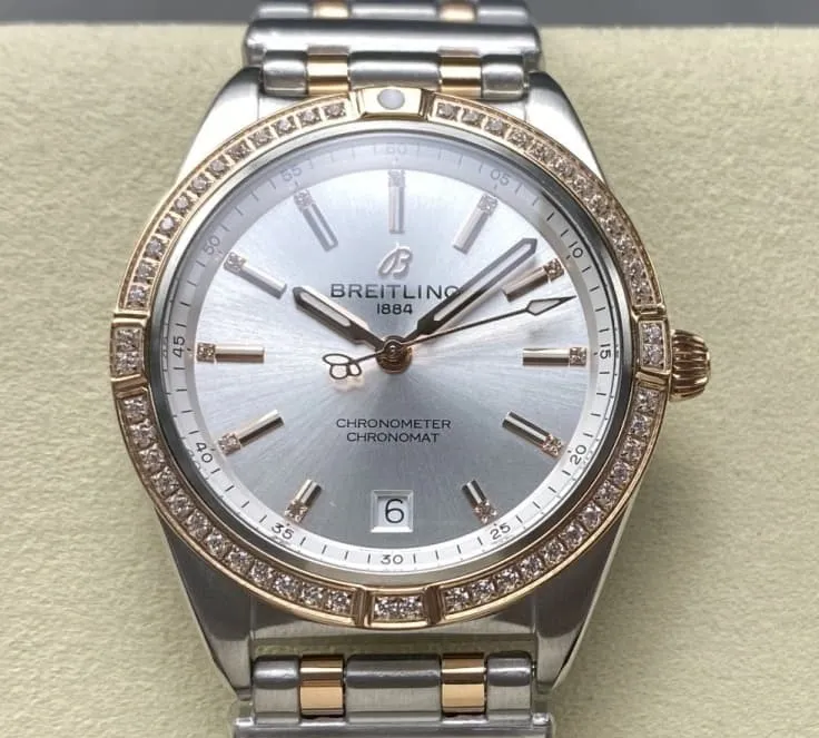 BLS Factory Breitling Mechanical Chronograph U10380591A1U1 1:1 Best Edition Replica Watch