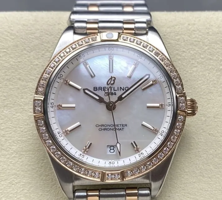 BLS Factory Breitling Mechanical Chronograph U10380591A2U1 1:1 Best Edition Replica Watch
