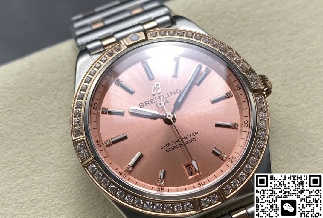 BLS Factory Breitling Mechanical Chronograph U10380591K1U1 1:1 Best Edition Replica Watch
