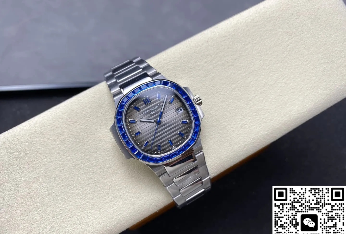 GR Factory Patek Philippe Nautilus 5711 diamond-set bezel 1:1 Best Edition Replica Watch