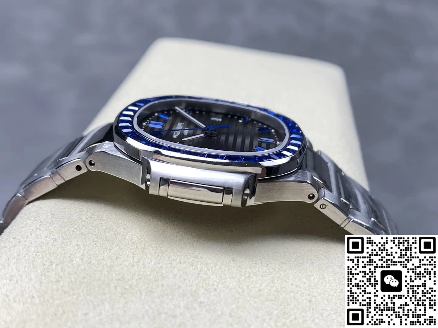 GR Factory Patek Philippe Nautilus 5711 diamond-set bezel 1:1 Best Edition Replica Watch