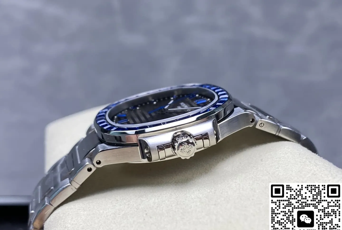 GR Factory Patek Philippe Nautilus 5711 diamond-set bezel 1:1 Best Edition Replica Watch