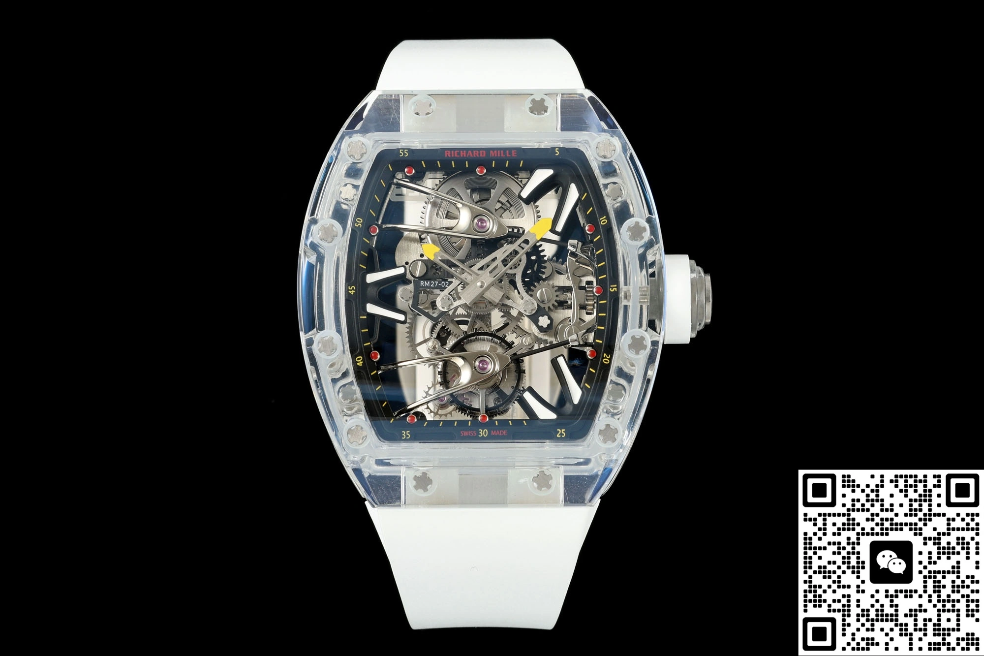 RM Factory Richard Mille RM27-02 Tourbillon Skeleton dial 1:1 Best Edition Replica Watch