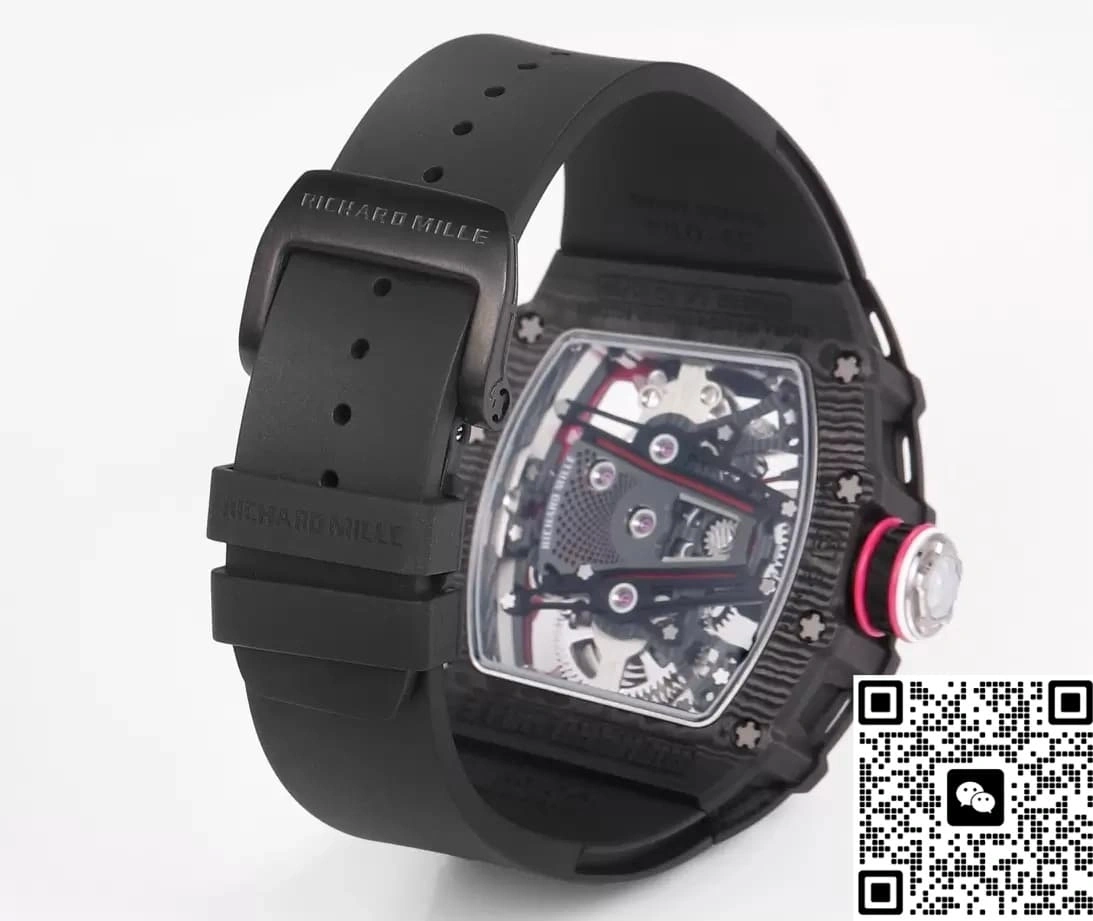 RM Factory Richard Mille RM38-02 Tourbillon Black ceramic 1:1 Best Edition Replica Watch