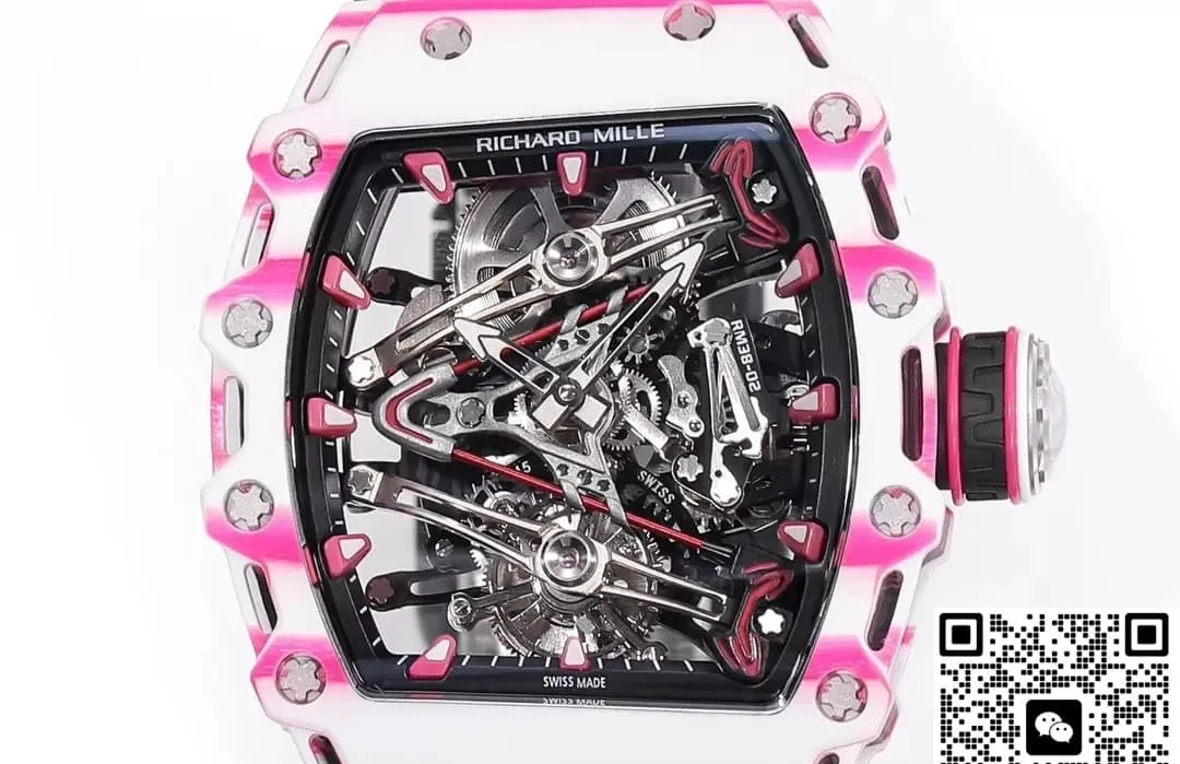 RM Factory Richard Mille RM38-02 Tourbillon Skeleton dial 1:1 Best Edition Replica Watch