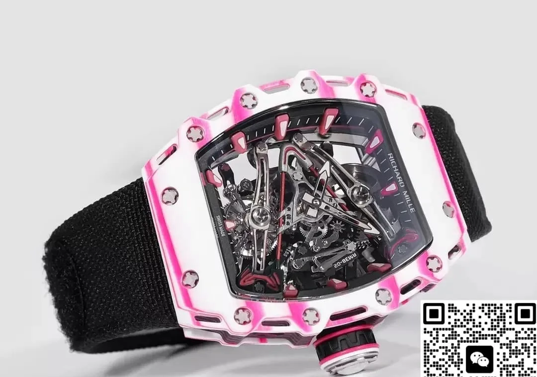 RM Factory Richard Mille RM38-02 Tourbillon Skeleton dial 1:1 Best Edition Replica Watch