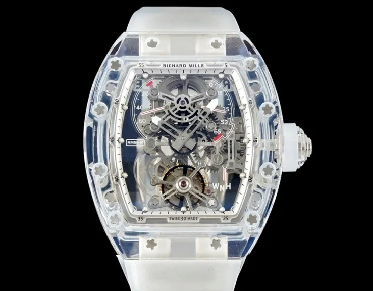 RM Factory Richard Mille RM56-01 Tourbillon Skeleton dial 1:1 Best Edition Replica Watch