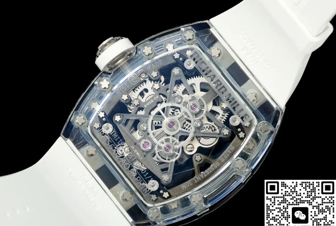 RM Factory Richard Mille RM56-02 Tourbillon Skeleton dial 1:1 Best Edition Replica Watch