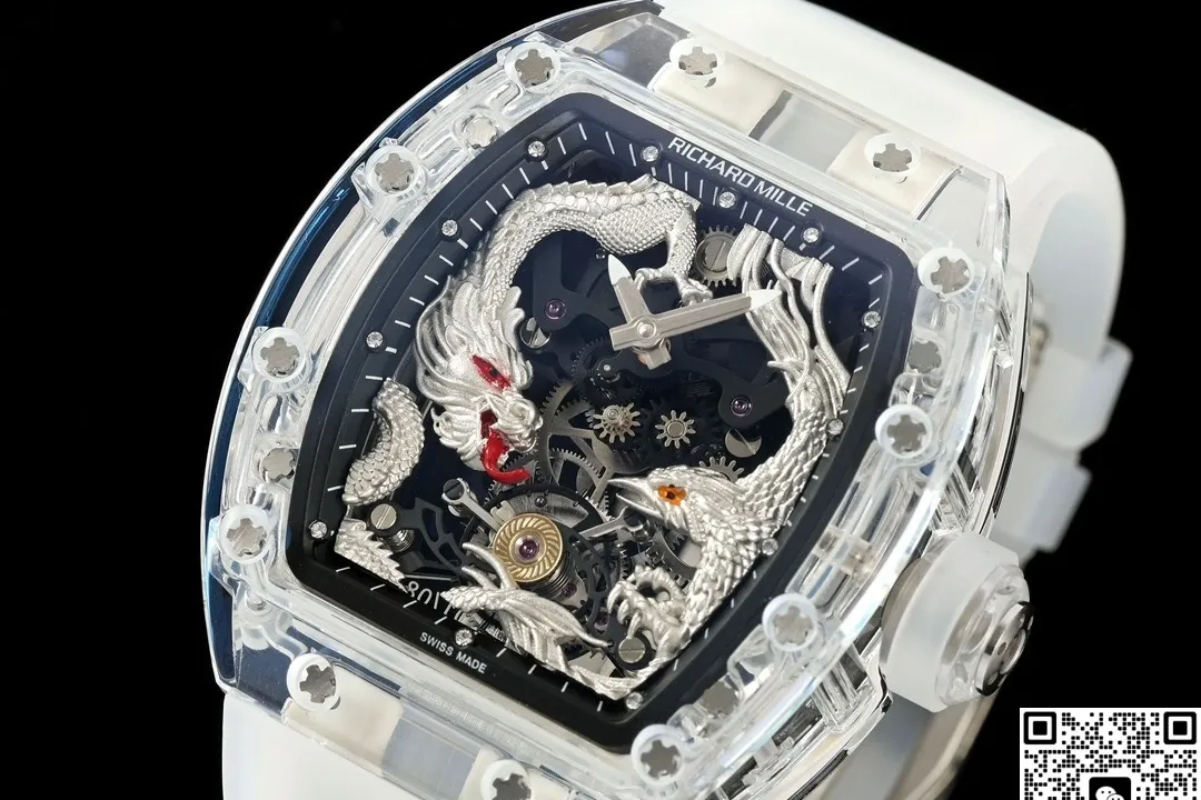 RM Factory Richard Mille Tourbillon RM57-01 Skeleton Dial 1:1 Best Edition Replica Watch
