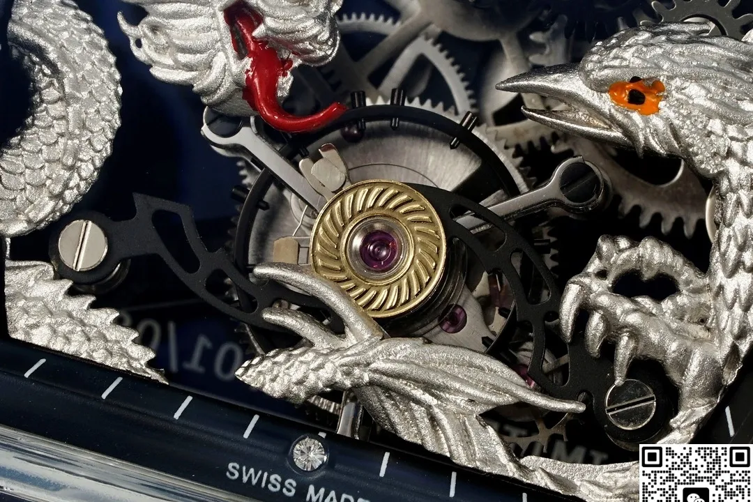 RM Factory Richard Mille Tourbillon RM57-01 Skeleton Dial 1:1 Best Edition Replica Watch