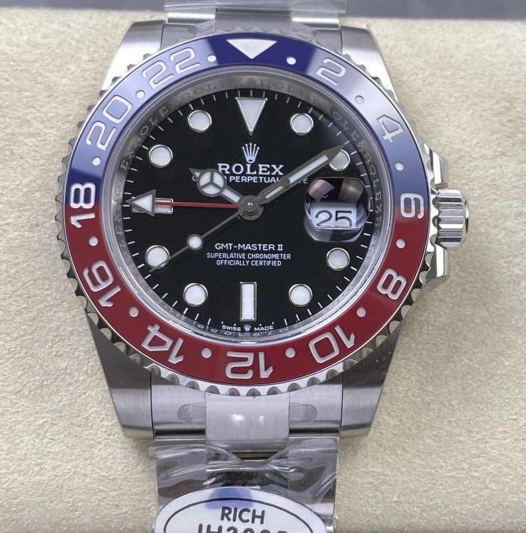RICH Factory Rolex GMT Master II m126710blro-0002 WateProof 1:1 Best Edition Replica Watch
