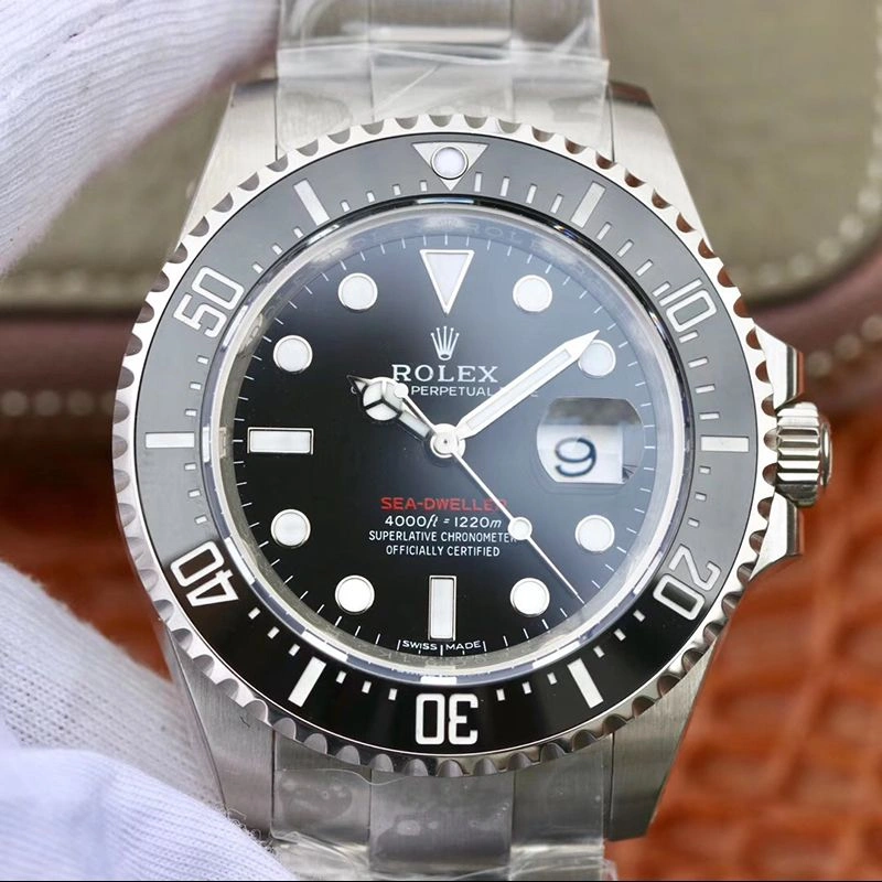 Rolex Sea-Dweller 126600 43mm Noob Factory V9 Version 1:1 Best Edition Replica Watch Swiss ETA3235 Stainless Steel Strap