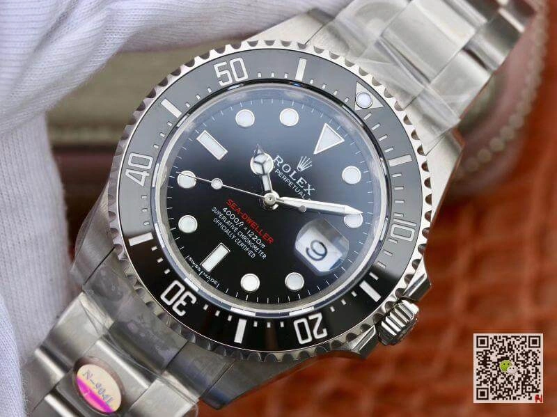 Rolex Sea-Dweller 126600 43mm Noob Factory V9 Version 1:1 Best Edition Replica Watch Swiss ETA3235 Stainless Steel Strap
