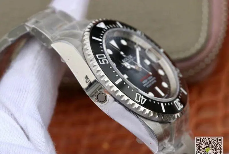 Rolex Sea-Dweller 126600 43mm Noob Factory V9 Version 1:1 Best Edition Replica Watch Swiss ETA3235 Stainless Steel Strap