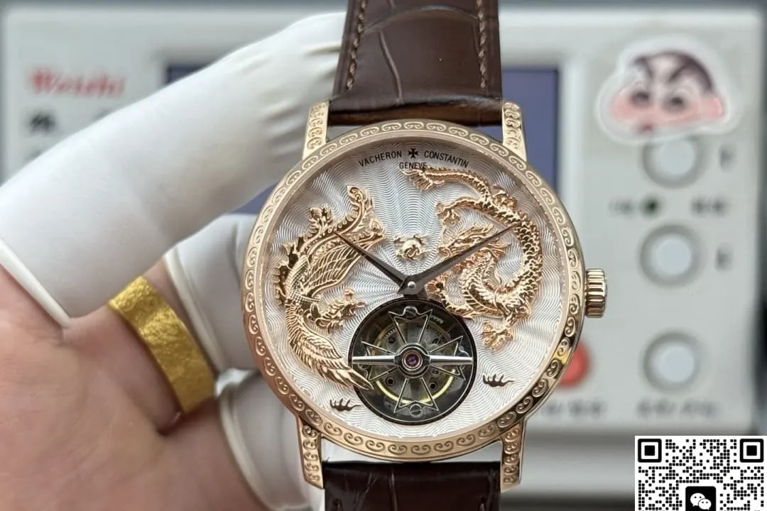 ANT Factory Vacheron Constantin Tourbillon 6040T-000R-B959 1:1 Best Edition Replica Watch