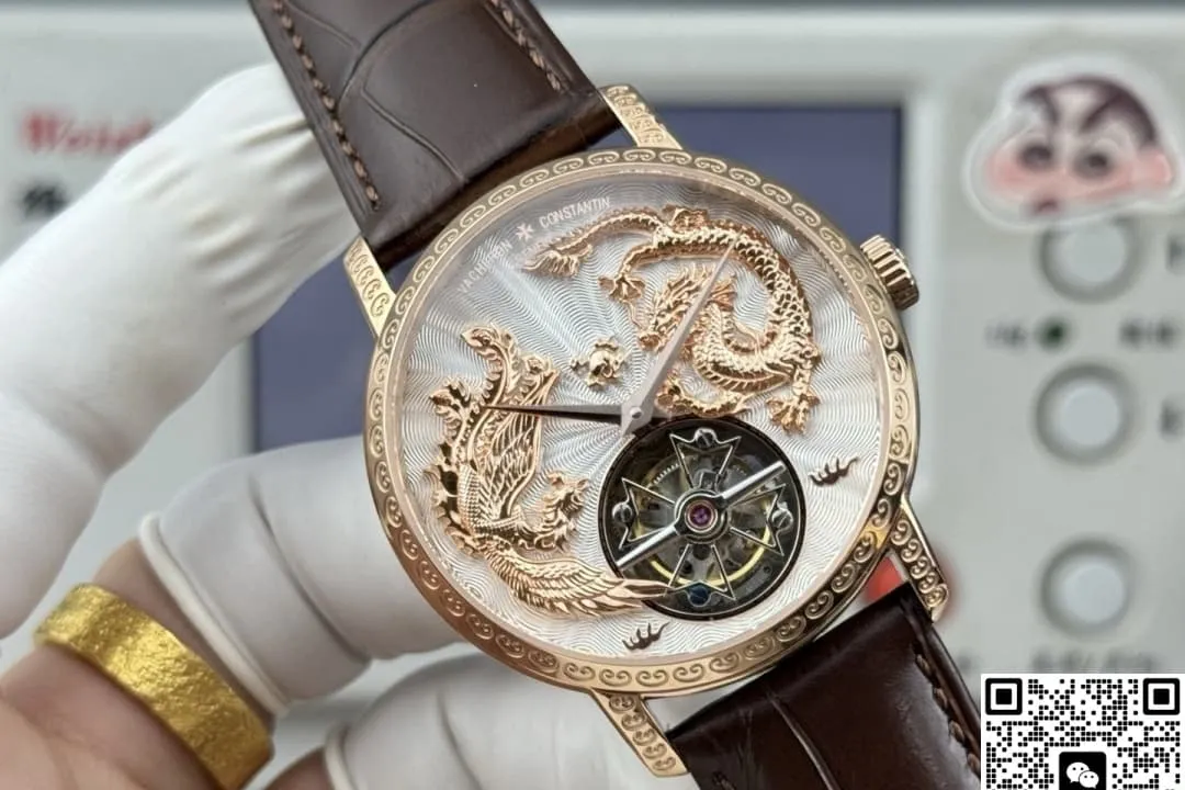 ANT Factory Vacheron Constantin Tourbillon 6040T-000R-B959 1:1 Best Edition Replica Watch