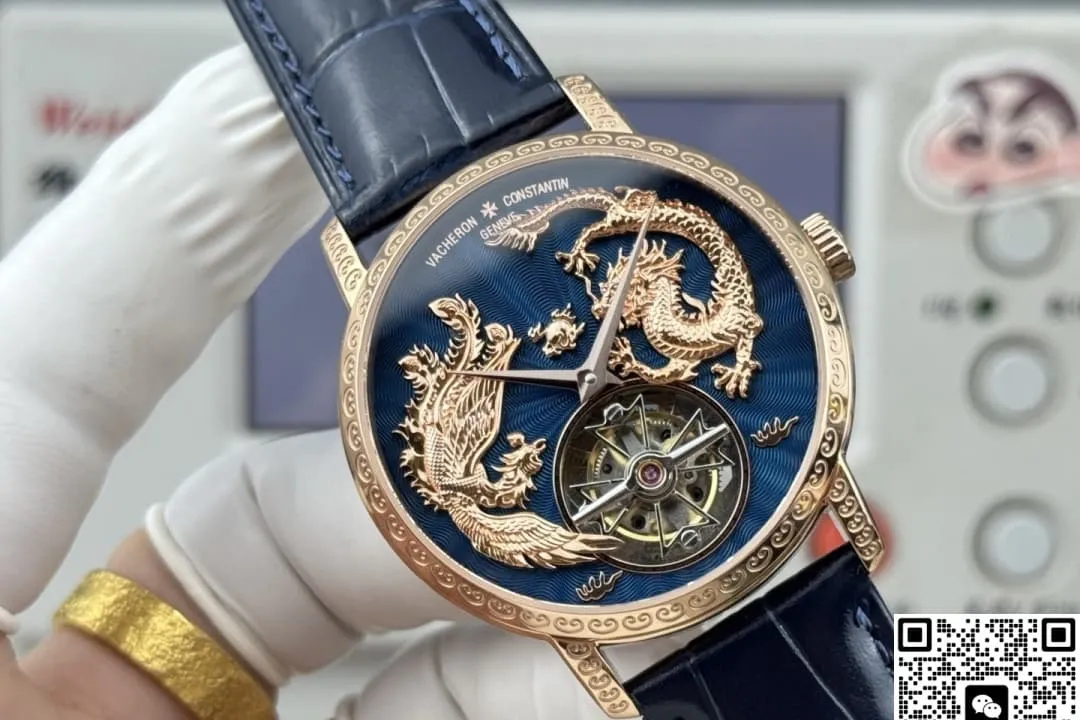 ANT Factory Vacheron Constantin Tourbillon 6040T-000R-B960 1:1 Best Edition Replica Watch