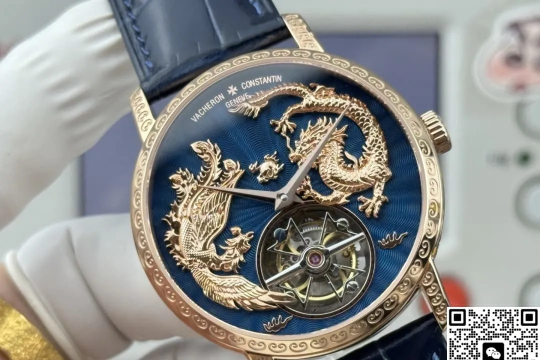 ANT Factory Vacheron Constantin Tourbillon 6040T-000R-B960 1:1 Best Edition Replica Watch