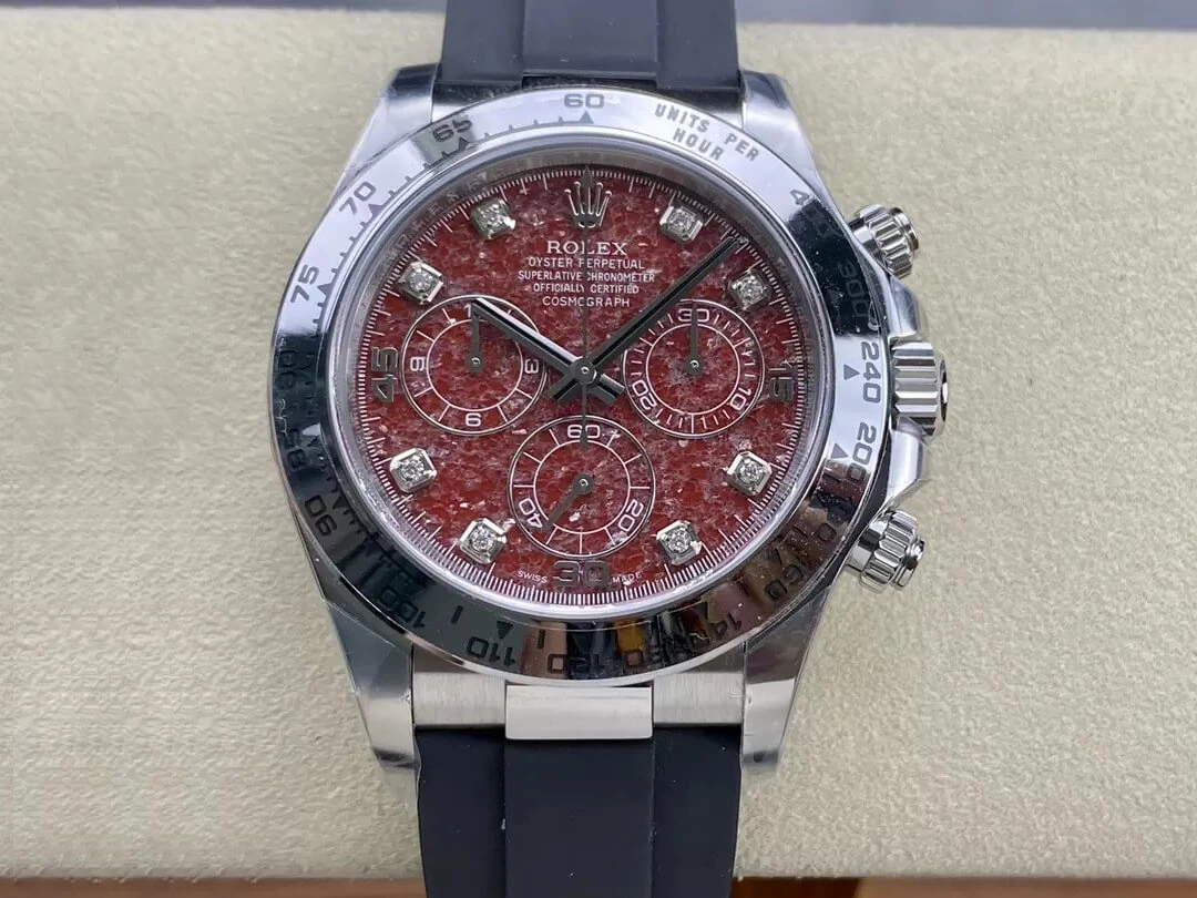 Rolex Cosmograph Daytona 116589 Clean Factory 1:1 Best Edition Replica Watch Black Strap