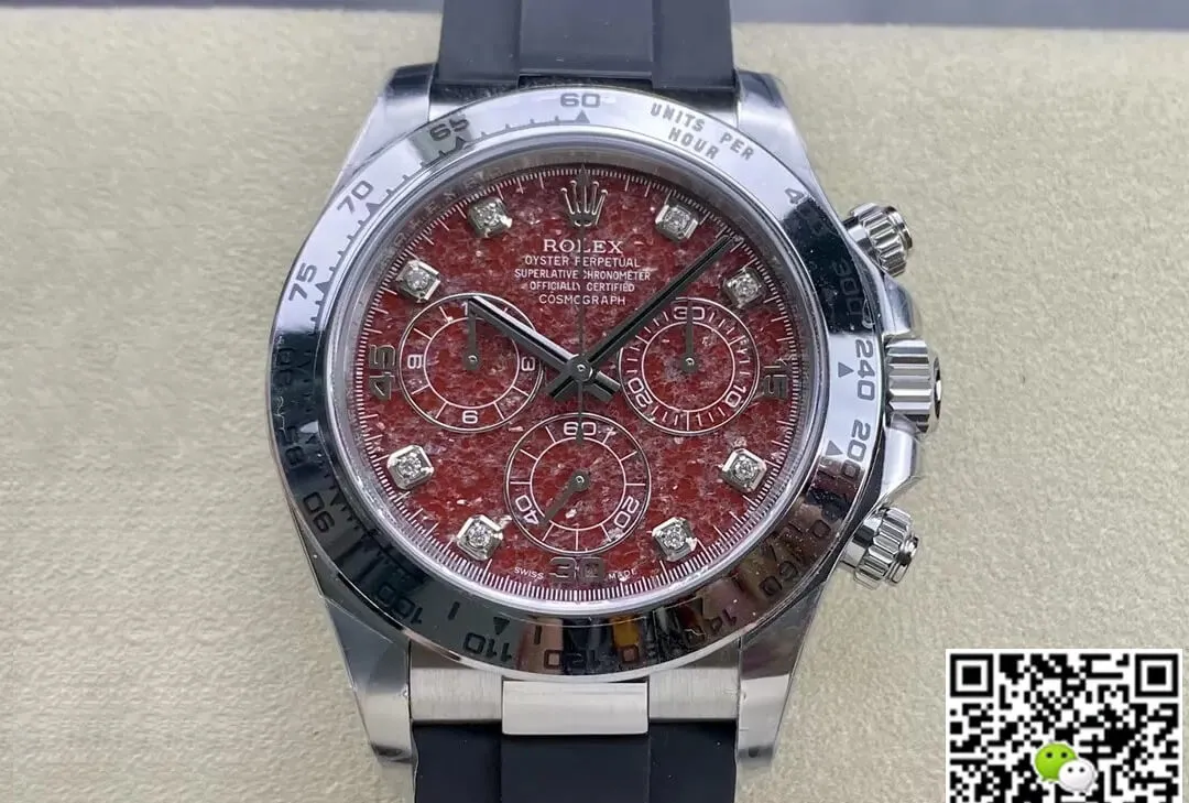 Rolex Cosmograph Daytona 116589 Clean Factory 1:1 Best Edition Replica Watch Black Strap