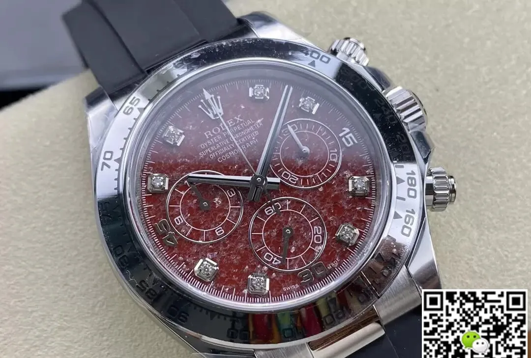 Rolex Cosmograph Daytona 116589 Clean Factory 1:1 Best Edition Replica Watch Black Strap