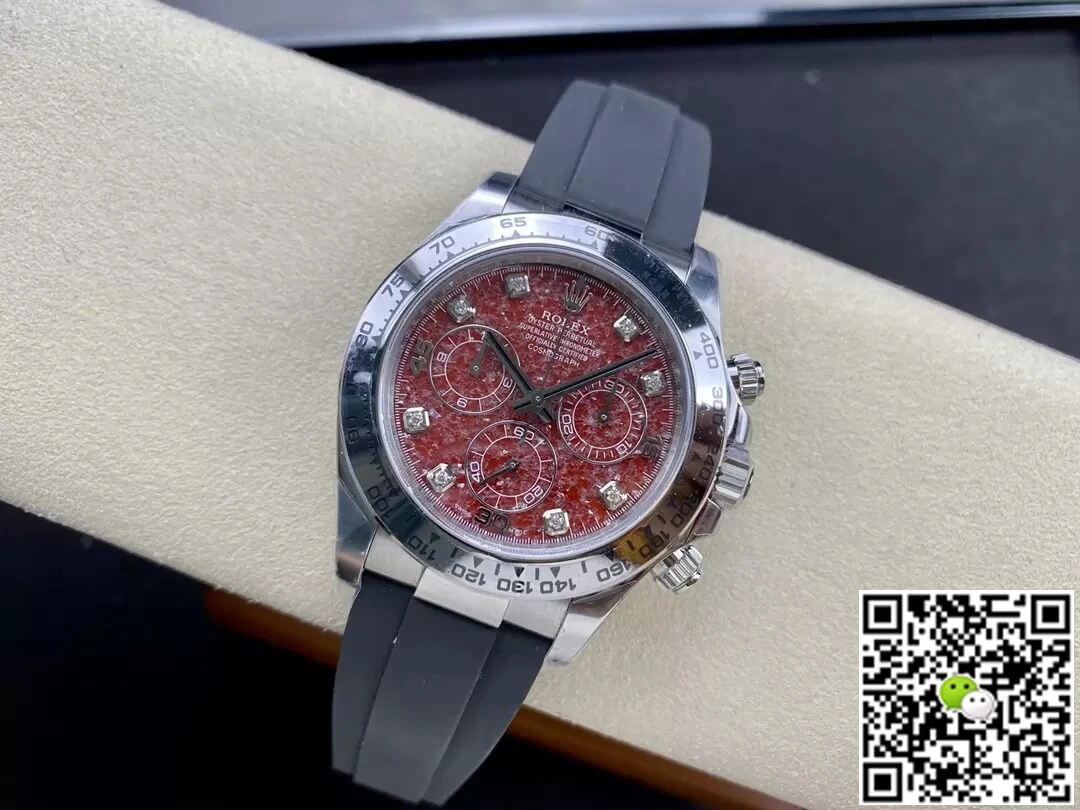 Rolex Cosmograph Daytona 116589 Clean Factory 1:1 Best Edition Replica Watch Black Strap