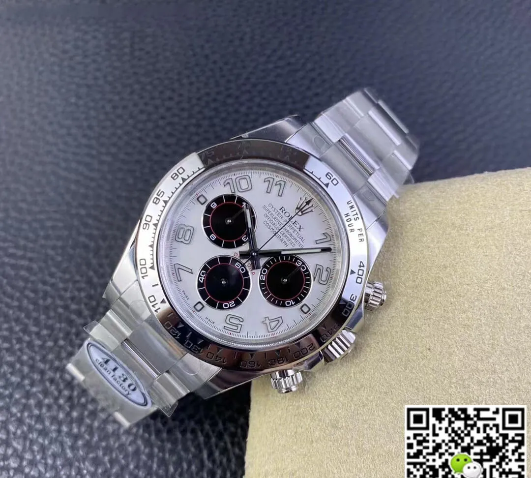 Rolex Cosmograph Daytona Clean Factory 1:1 Best Edition Replica Watch V3 Stainless Steel
