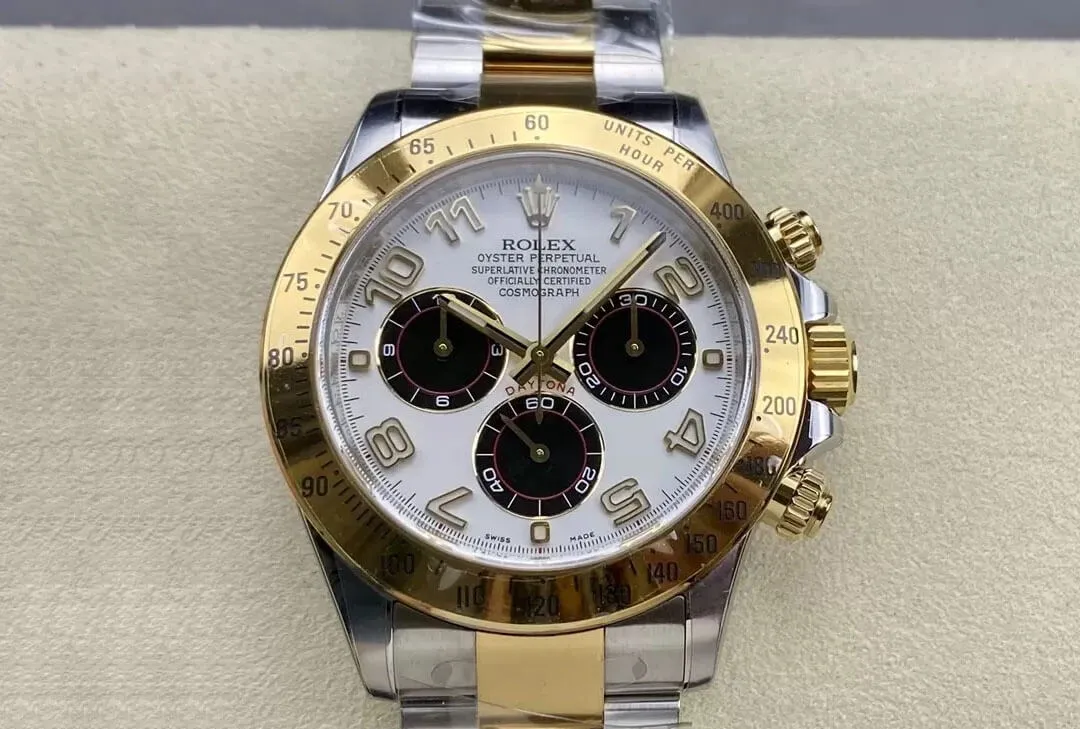 Rolex Cosmograph Daytona M116523 Clean Factory 1:1 Best Edition Replica Watch White Dial