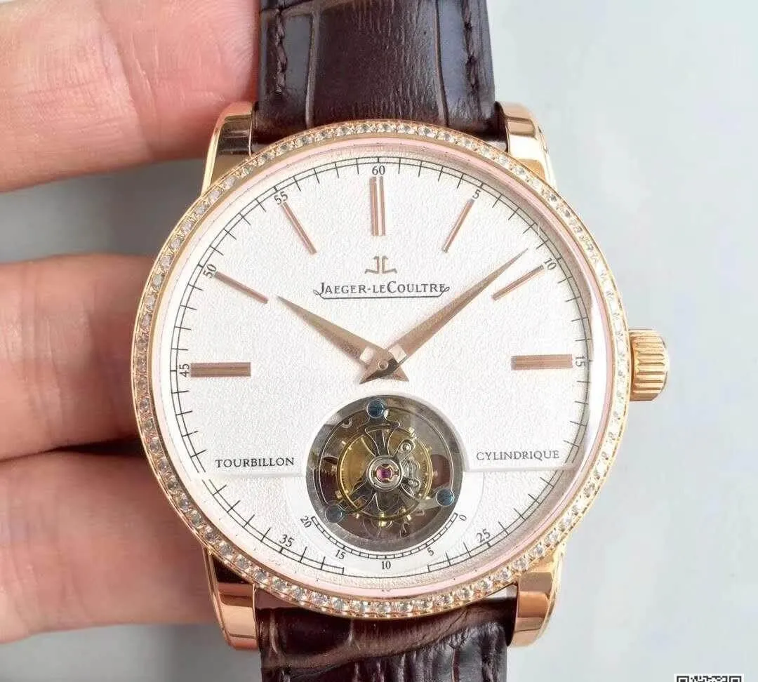 Jaeger-LeCoultre Master Ultra Thin Q1322410 1:1 Best Edition Replica Watch Swiss Tourbillon