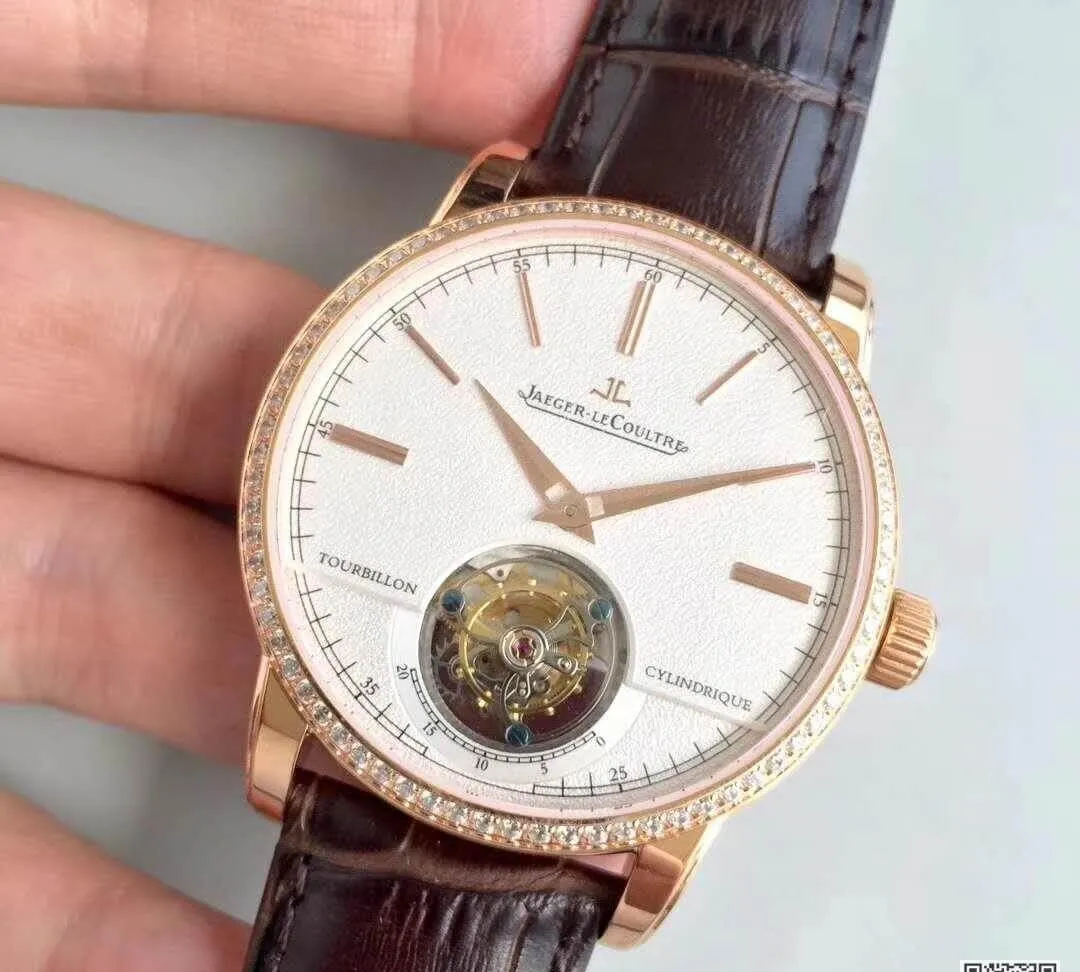 Jaeger-LeCoultre Master Ultra Thin Q1322410 1:1 Best Edition Replica Watch Swiss Tourbillon