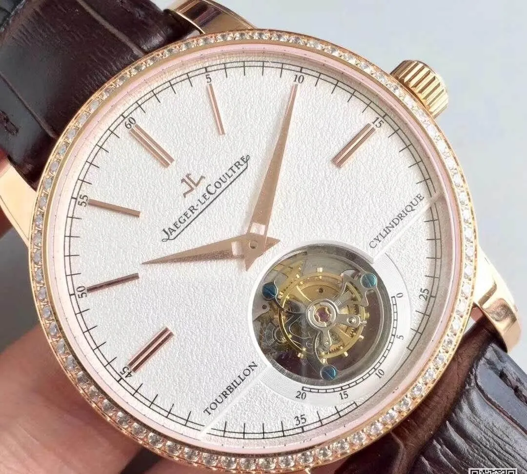 Jaeger-LeCoultre Master Ultra Thin Q1322410 1:1 Best Edition Replica Watch Swiss Tourbillon