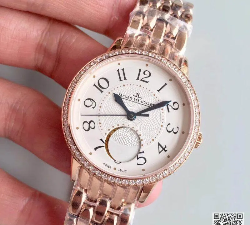 Jaeger-LeCoultre Rendez-Vous 3612420 1:1 Best Edition Replica Watch Swiss ETA898A 1 rosegold