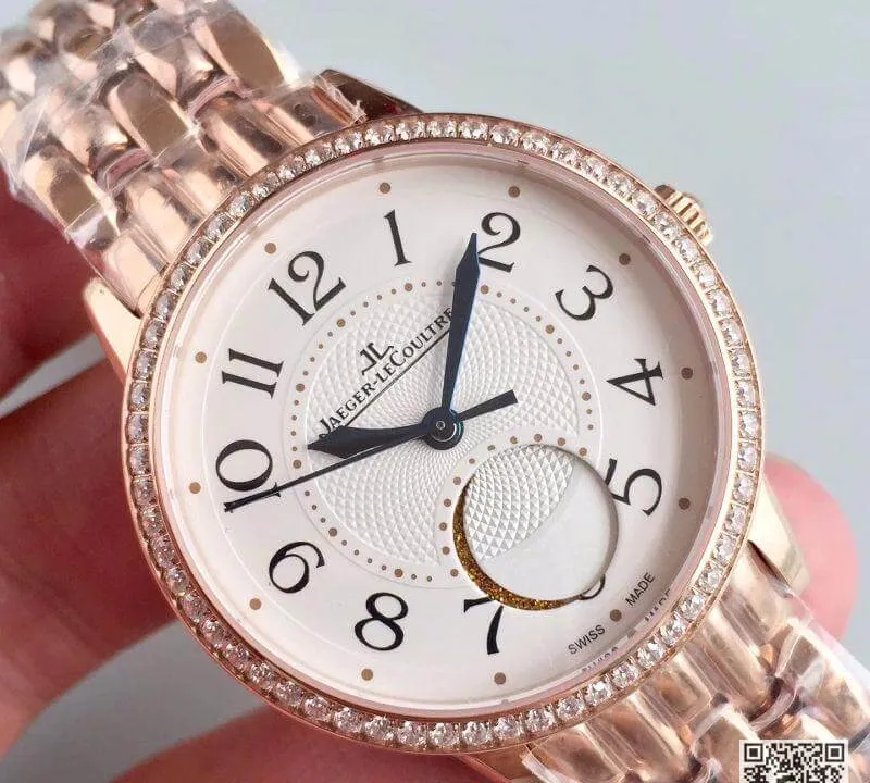 Jaeger-LeCoultre Rendez-Vous 3612420 1:1 Best Edition Replica Watch Swiss ETA898A 1 rosegold