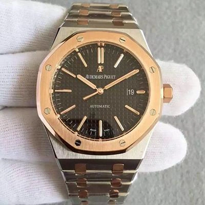 Audemars Piguet Royal Oak 15400 JF Factory 1:1 Best Edition Replica Watch Swiss ETA3120 Black Dial
