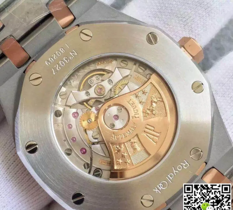 Audemars Piguet Royal Oak 15400 JF Factory 1:1 Best Edition Replica Watch Swiss ETA3120 Black Dial