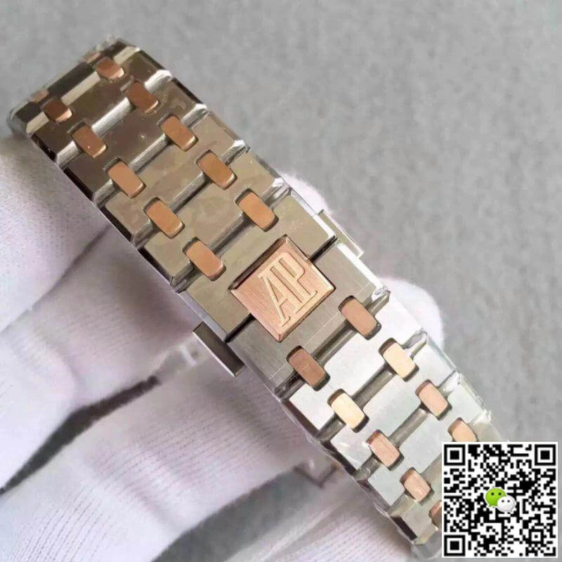 Audemars Piguet Royal Oak 15400 JF Factory 1:1 Best Edition Replica Watch Swiss ETA3120 Black Dial