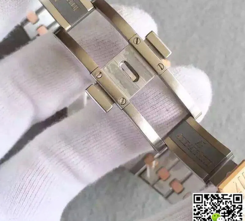 Audemars Piguet Royal Oak 15400 JF Factory 1:1 Best Edition Replica Watch Swiss ETA3120 Black Dial