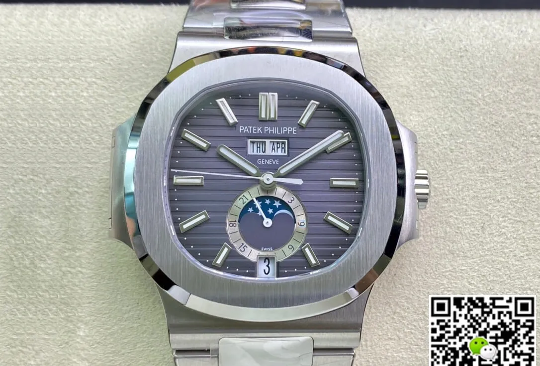 Patek Philippe Nautilus 5726 1A-001 PPF Factory 1:1 Best Edition Replica Watch Stainless Steel