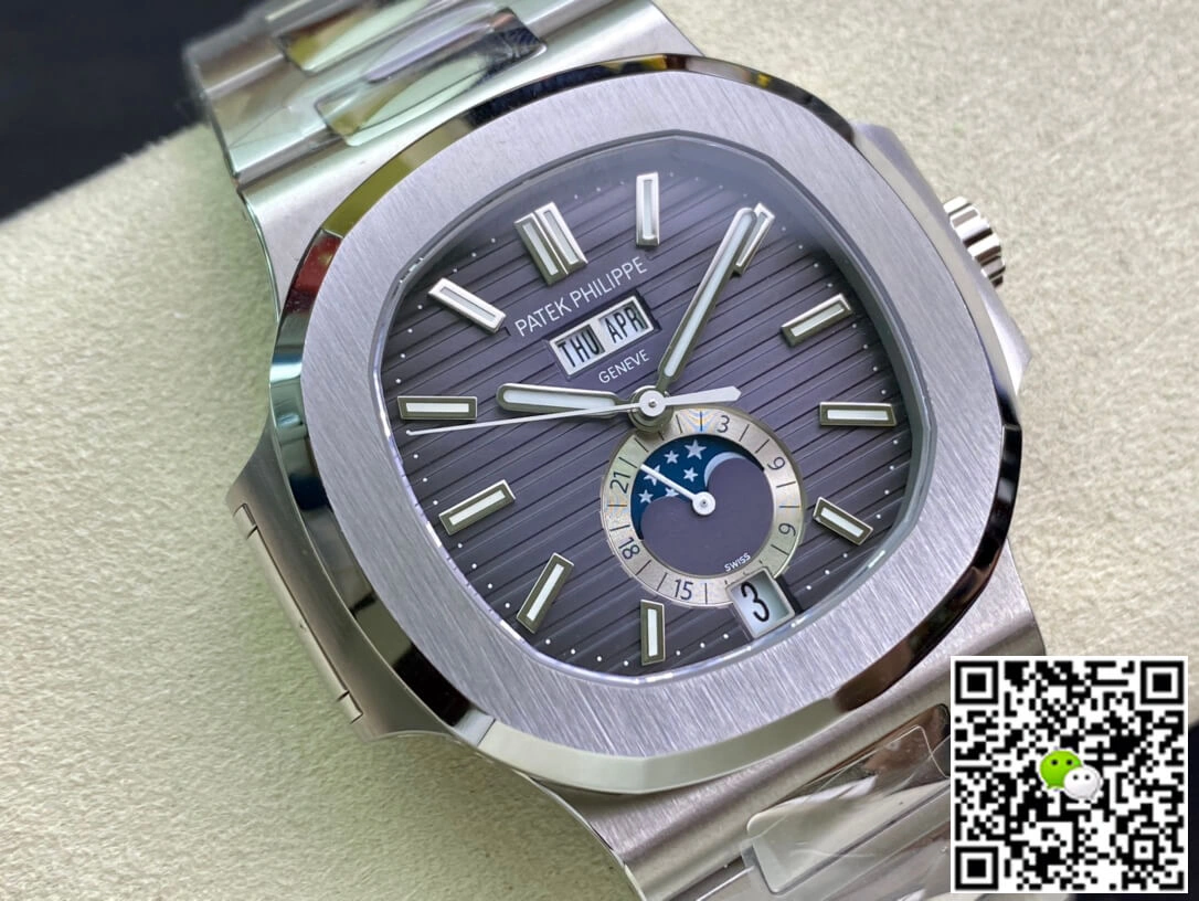 Patek Philippe Nautilus 5726 1A-001 PPF Factory 1:1 Best Edition Replica Watch Stainless Steel